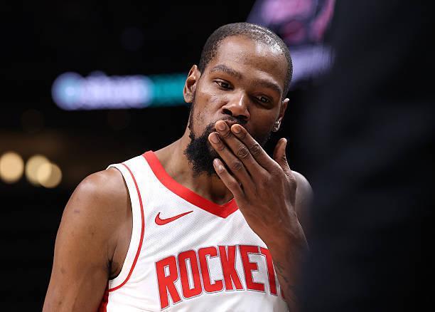 独木难支！除了杜兰特，火箭其他球员都不知道在场上干什么？