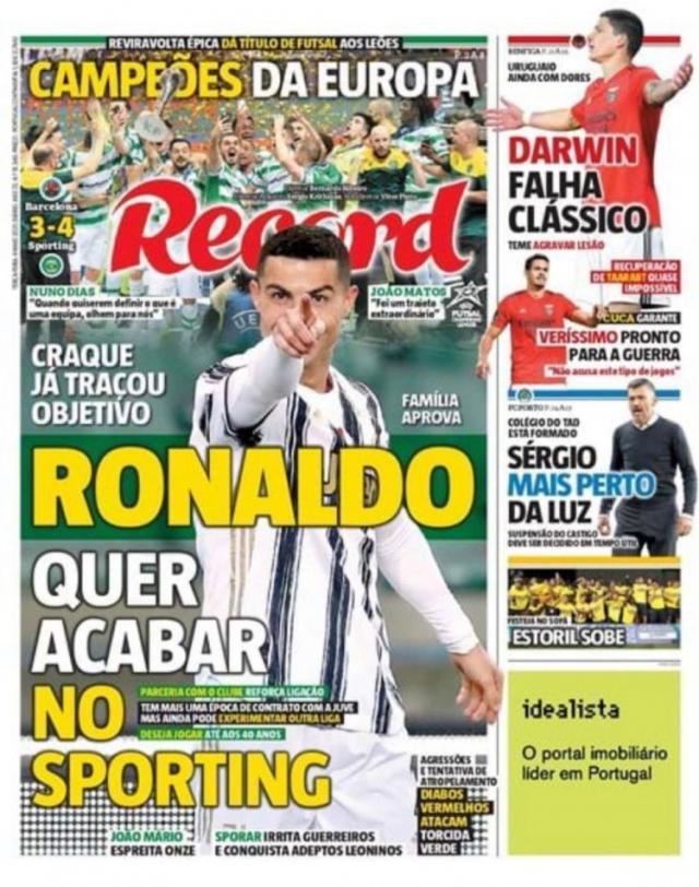 kaiyun sports-【夜读】C罗希望叶落归根，回葡萄牙体育挂靴